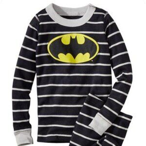 Hanna Andersson DC Comics Batman Organic Cotton Fitted Two-Piece Pajamas